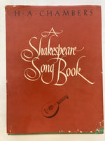 A SHAKESPEARE SONG BOOK (Hardcover)
CHAMBERS, H A