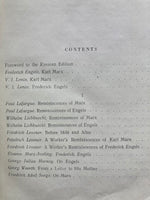 Reminiscences of Marx and Engels - Hardcover
Lenin, Vladimir Ilyich. Paul Lafargue. Wilhelm Liebknecht [Et Al]