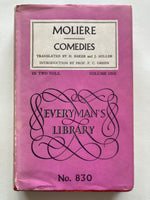 Comedies (Volume I only, of two) (Everyman's Library #830
By: MOLIÈRE (Jean-Baptiste Poquelin)