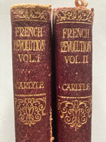 The French Revolution Volume I & 2 (Limp Leather)
Carlyle, Thomas
Published by Collins Clear-Type Press, London & Glasgow